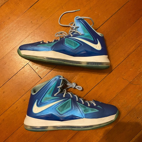 Nike Other - LeBron 10 Blue Diamonds